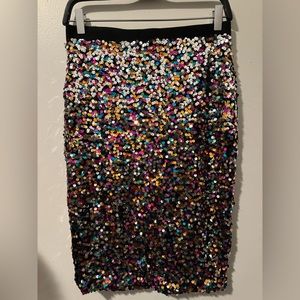 H&M Sequin Skirt
